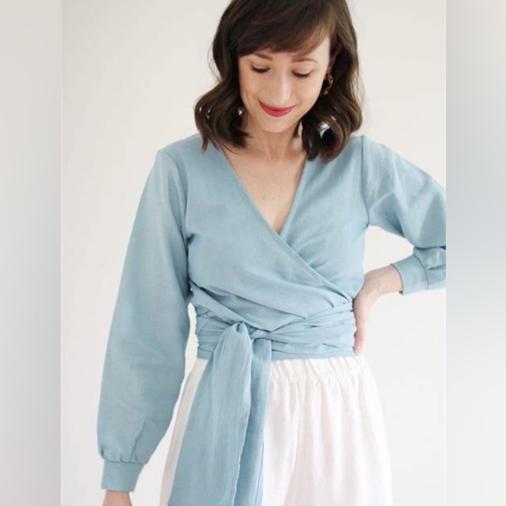 Emlee Reversible Thea Top in Ivory - Picture 9 of 9